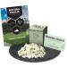 Argile Verte de l'Oural | 100g Argile Verte Naturelle Vert Pastel Verdoyant - Croquant Etonnant Texture Terreuse Velout e et Ferme Satisfaisante Sensation ASMR