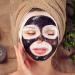 Leelosp 100 Pieces Large Precut Gauze Face Masks - Natural Spa Facial Skin Paper Sheets for Home Beauty Salon DIY - Buy Online on GoSupps.com