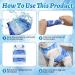 Dog Cooling Vest Breathable Mesh Pet Cooling Jacket Blue Print Vest Elastic Summer Sun-Proof Ice Vest Cool Down Vest for Cat and Small Dogs Outdoor Activities Blue XX-Large - Buy Online on GoSupps.com