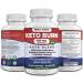 Simply Potent Keto Burn Diet Pills for Weight Loss for Men & Women Keto Supplement for Ketosis & Focus w Raspberry Ketone Garcinia Combogia Green Tea & Coffee 60 Capsules