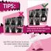 Pro Individual Eyelashes - 96 PCs Cluster Lashes with Rotating Mirror | DIY Eyelash Extensions | C Curl 10-16 Mix - Buy Online on GoSupps.com