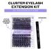 Premium Eyelash Extensions Set | DIY Lash Extension Kit - C3+C9 C Curl (12-16mm) | Lash Bond & Seal Included - Buy Online on GoSupps.com