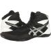 ASICS Men's Matflex 6 Wrestling Shoes 11 - Black/Silver - Buy Online on GoSupps.com