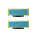 Philips Norelco Genuine OneBlade Anti-Friction Replacement Blades, 2 Count, QP225/80 OneBlade Anti-Friction 2pk