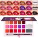 Make Up Lipsticks palette de rouge l vres pour les femmes - Palette de brillance l vres 18 couleurs de maquillage - Cosm tiques de costumes d'Halloween longue dur e pour la rassemblement perfo - Buy Online on GoSupps.com