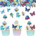Alegre 72 pieces of edible tortendeco butterflies decoration cake hawaii tortendendeko edible bee cupcake topers edible forest decoration for cake dining paper tortendeko tree muffin decoration for birthday wedding