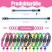 Tonyg-P Reflective Cat Neck Bands - 12 Adjustable Pieces with Bells & Safety Closure (19-32cm) - Perfect for All Domestic Cats - Buy Online on GoSupps.com
