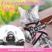 Rabbitgoo Adjustable Cat Dishes Set with Leash - Soft Reflective Stripes for Cats & Kittens - Pink (1 Pack) - Buy Online on GoSupps.com