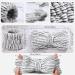 Spa Headband and Matching Wristbands Set for Face Washing and Makeup - Kids Soft Facial Hairband for Shower and Sleepover Parties (Stripe Pattern) - Buy Online on GoSupps.com