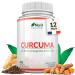 Turmeric Ginger and Black Pepper - 365 Vegan Capsules (1 Year) - 95% Turmeric - 720mg Turmeric per High Absorption Capsule - Made in Europe - Nu U Nutrition