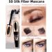 Red Mascara Waterproof Voluminous Colored Mascara Smudge-proof Color Tubing Mascara Volume and Length Longlasting Lengthening Fast Dry 5D Thick Fiber Cat Eye Mascara for Women Makeup Party Stage Use - Buy Online on GoSupps.com