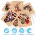 CINRA 30PCS Tattoo Practice Skin & Transfer Paper Kit - 10 Fake Skin + 20 Stencil Paper for Tattoo Practice Supplies - Buy Online on GoSupps.com