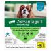 Advantage II Flea Prevention and Treatment for Medium Dogs (11-20 Pounds) 4-Pack