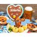 Sunshane Oktoberfest Picks Bavarian Flag Cupcake Topper Picks Toothpick Flags for Oktoberfest Party Decorations 2.56 x 1.38 Inches (Blue and White 200) 200 Blue and White - Buy Online on GoSupps.com