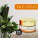 Gold Cosmetics Vitamin C Day Cream Moisturizer with SPF 25 - Multi-Purpose Skin Care (30 ml) | International Shipping - Buy Online on GoSupps.com