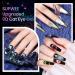 12 Colors Cat Eye Gel Nail Polish Set - 9D Magnetic Galaxy Polish & Black Gel for DIY Nail Art - Home Manicure Essentials - Buy Online on GoSupps.com