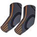 Rmolitty Elbow Support Brace for Men and Women Elbow Sleeve for Tennis Golfers Powerlifting Bodybuilding Sports (Pair L) Pair L (Pack of 1)