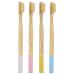 White Glo Eco-Friendly Bamboo Toothbrush Set | 4 Pack BPA Free Soft Bristles for Healthier Teeth & Gums | Biodegradable Sustainable Oral Care - Buy Online on GoSupps.com