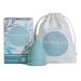 Pure ella menstrual cup - medical & bpa -free silicone period cup - 12 hours wear - environmentally friendly & hypoallergenes women's hygiene - sizes XS S L