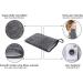 ZOLLNER24 Set of 9 Microfiber Washcloths - Soft Absorbent Anthracite Grey - 16x21 cm - Ideal for Home & Travel - Buy Online on GoSupps.com