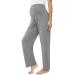 Amorbella Womens Maternity/Pregnancy Sweatpants Long Yoga/Pajama/Lounge Pants Over The Belly M Gray