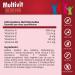 Multivitamin Complex for Children | Strengthens and Protects Defenses | Brings Energy and Wellness | Promotes Correct and Healthy Growth | Sugar Free Gums Cherry Flavor 60U - Buy Online on GoSupps.com