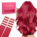 If -salt tape extensions real hair red 10pcs tape in extensions real hair 20g 25cm invisible hair extension real hair invisible smooth real hair extensions tape highlight for girls 25cm 20g 10pcs #rot