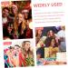 Gadpiparty Sun Flower Headband Lovers Props Make up Colorful Non-woven Plastic Colorful 28X13CM - Buy Online on GoSupps.com