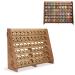 Plydolex Citadel Paint Rack Organizer with 60 Holes for Miniature Paint Set - Wall-mounted Wooden Craft Paint Storage Rack and OPI organizer- Craft Paint Holder Rack 16x5.2x12.6 inch 60 Holes Citadel