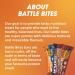 Battle Bites Pumpkin Spice High Protein Bars 12 x 62g - 21g Protein, 7.4g Fiber, 245 Calories - Made in UK, Non-GMO, Low Sugar, High Fiber - 12 Count Pack - Buy Online on GoSupps.com