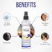 Styling Hair Care Cool Scalp Refresher Spray - Cleanse Reduce Frizz & Add Shine with Vitamin E & Argan Oil for Braids & Scalp (8oz) - Buy Online on GoSupps.com