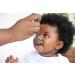 B aba 4 Set Silicone Baby Spoons | Ergonomic Flexible Rounded Tip | Sage & Mineral - Ideal for Ages 4+ Months - Buy Online on GoSupps.com