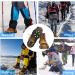 Sfee Ice Cleats: Anti-Slip Snow Grips with 10 Steel Studs for Hiking, Walking, Climbing - Medium Size for Women (7-10) and Men (5-8) - Buy Online on GoSupps.com