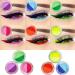 GLAHORSE UV Glow Blacklight Eyeliner - 12 Bright Colors, Water Activated, Body/Face Makeup for Halloween & Club Art with 3 Free Sticks - Buy Online on GoSupps.com