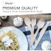 Disposable Wooden Plates (Wooden Cutlery Set) - Buy Online on GoSupps.com