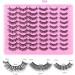 False Eyelashes 30 Pairs Of False Eyelashes Multi-layer Thick Eyelashes Daily False Eyelashes Reusable for Different Eye Makeup (Color : A Taille unique : 004) - Buy Online on GoSupps.com