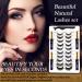 Duoerla Magnetic Eyelashes & Eyeliner Kit - 10 Pairs 3D Medium Lashes with Applicator - Waterproof & Long Lasting - Reusable Lightweight Fake Eyelashes Magnetized - Natural Look - Buy Online on GoSupps.com