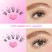 Calailis DIY Individual Eyelashes - 96 PCs D Curl Cluster Lashes (10-16mm) for At-Home Lash Extensions | International Shipping Available - Buy Online on GoSupps.com
