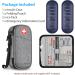 Medmax Insulin Cooling Bag - Portable Water-Repellent Organizer with 2 Cooling Packs for Diabetic Accessories - Insulated Gray Cooler for Insulin Pens - Buy Online on GoSupps.com