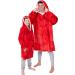 Official Liverpool FC Adult Fleece Poncho Hooded Blanket - Coco Moon Super Soft Changing Robe - Buy Online on GoSupps.com