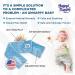 Happi Tummi Colic and Gas Relief for Babies- Heated Belly Wrap - Aromatherapy for Upset Tummy - Blue - Buy Online on GoSupps.com