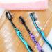 YARIN Slim Soft Charcoal Spiral Toothbrush - Deep Plaque Removal Gentle on Teeth & Tongue | Pack of 3 - International Shipping Available - Buy Online on GoSupps.com