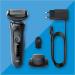 Buy Braun Series 5 Electric Razor for Men - EasyClick Wet & Dry Rechargeable Precision Trimmer - Model 51-B1200S Blue - Buy Online on GoSupps.com