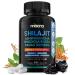 MACRO VITAL Shilajit for Men and Women 8-in-1 Supplement Organic Shilajit Capsules with Ashwaganda Rhodiola Rosea and Panax Ginseng for Energy-Stamina- 60 Veggie Capsules