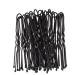 YUNAI 3'' Black Waved Hair Pins 300Pcs with Box - U Shape Hair Clips for Women and Girls - Buy Online on GoSupps.com