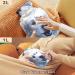 Naanle 2L Hot Water Bottle with Abstract 3D Dog Cover | Heat & Cold Therapy for Back Pain Relief Hand & Foot Warmer - Buy Online on GoSupps.com