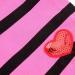 Paidful Striped Dog Shirt for Small & Medium Dogs | Breathable Vest with Red Heart | Summer Pet Apparel for Chihuahua & Yorkie - Pink - Buy Online on GoSupps.com