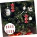 Zerodeko 16 Pcs Candy Pendant Red Shatterproof Christmas Ornaments Toy Plastic Hanging Pendant Mint Child - Buy Online on GoSupps.com