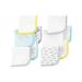 Simple Joys by Carter's Unisex Babies' Washcloth Set, Pack of 10 One Size White, Elephants/Dots