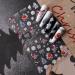 JMEOWIO 3D Embossed Christmas Glitter Nail Art Stickers Decals Self-Adhesive 5D Snowflake Xmas Winter Holiday Cute Snowman Nail Supplies Nail Art Design Decoration Accessories 4 Sheets - Buy Online on GoSupps.com